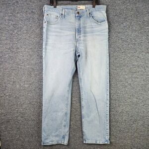 Wrangler Mens Straight Leg Regular Fit Blue Light Wash Jean‎ Size 36X30